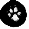 Lola paw print
